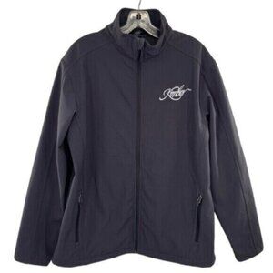 Kimber Gray Soft Shell Jacket Fleece Lined Water Resistant